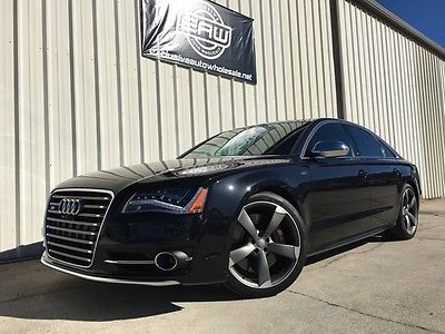 Audi : S8 4.0 Sedan quattro Tiptronic 2014 audi s 8 4.0 l v 8 t 8 k miles 1 owner clean carfax