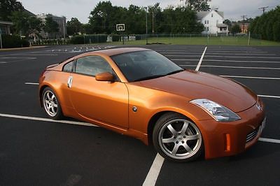 Nissan : 350Z Touring Coupe 2-Door 2003 nissan 350 z very low miles beautiful rare lemans sunset color