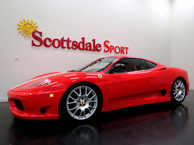 Ferrari : 360 1 / 378 US PRODUCTION, RAREST of OPTIONS, STRIPE, 2004 360 challenge 14 k mi 1 378 us production rarest of options stripe
