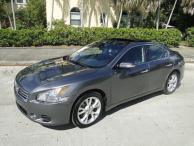 Nissan : Maxima SV Sedan 4-Door 2014 nissan maxima sv tech pkg navi panoramic paddle shifter sport