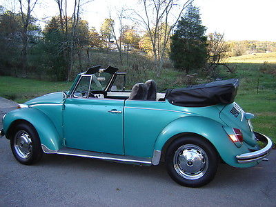 Volkswagen : Beetle - Classic 2-door, convertible 1971 vw beetle convertible