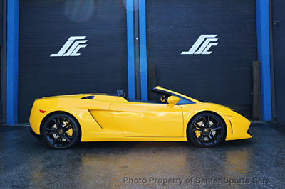 Lamborghini : Gallardo 2dr Convertible LP560-4 Spyder 2011 lamborghini gallardo lp 5604 spider 4 500 miles 144 month financing trades