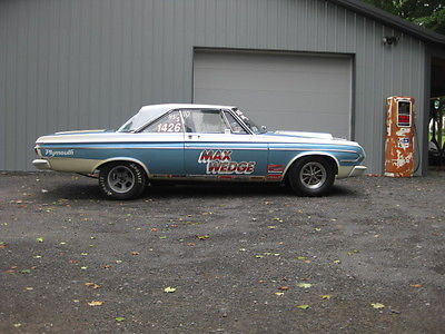 Plymouth : Other Nostalgia Super Stock MAX WEDGE 1964 Belvedere titled has history rare piece