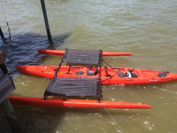18' 2014 Hobie Cat Mirage Tandem Adventure Kayak, 1
