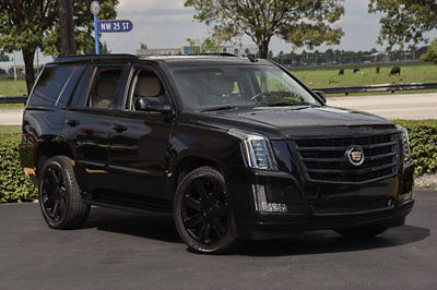 Cadillac : Escalade 2WD 4dr Luxury 15 cadillac escalade luxury 420 hp blacked out exterior trim 22 black wheels