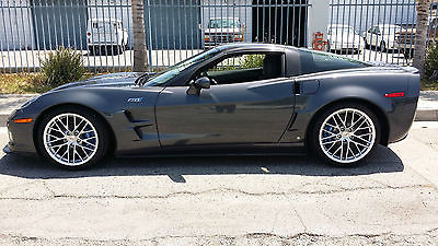 Chevrolet : Corvette ZR1 Coupe 2-Door Year 1 First Generation 2009 C6 ZR1 With Under 50 Miles