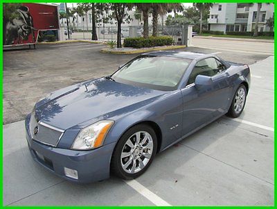 Cadillac : XLR 2005 CADILLAC XLR BLUE OVER BEIGE CONVERTIBLE ELEGANCE FINANCING AVAILABLE