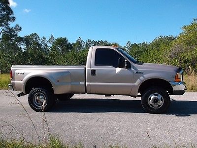 Ford : F-350 XLT FORD F 350 4X4 7.3 DIESEL DUALLY  FLORIDA LOW MILES