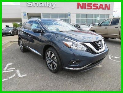 Nissan : Murano AWD 4dr Platinum 2015 awd 4 dr platinum new 3.5 l v 6 24 v automatic awd