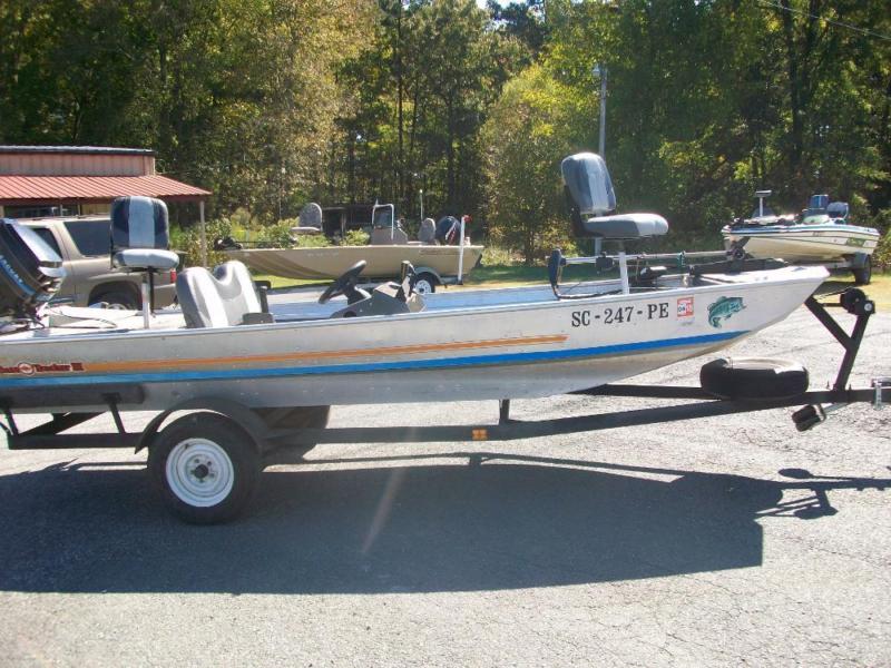 Bass Tracker III with 40HP Mercury Motor and Trailer