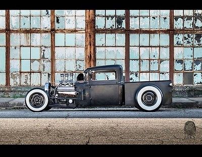 Ford : Model A 1930 model a rat rod truck