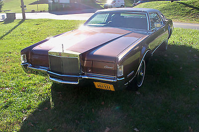 Lincoln : Mark Series 2-dr coupe 72 lincoln mark iv 69 644 original miles relisting