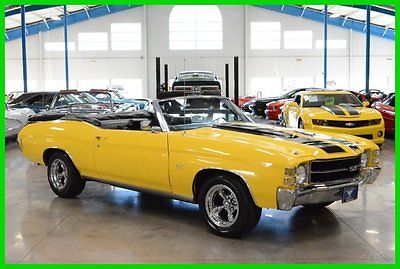 Chevrolet : Chevelle SS Tribute 1971 ss tribute used automatic rear wheel drive convertible