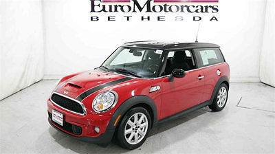 Mini : Clubman 2dr Coupe S MINI Cooper Clubman 2dr Coupe S Low Miles Manual Gasoline 1.6L 4 Cyl Chili Red