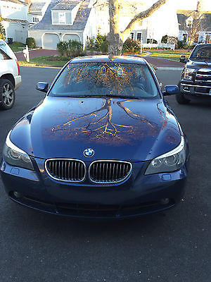 BMW : 5-Series 545i 04 545 i sport package navigation leather moonroof heated seats service records