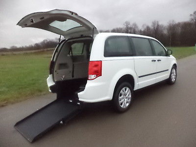 Dodge : Grand Caravan AVP 2015 dodge grand caravan handicap wheelchair van rear entry