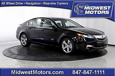 Acura : TL Tech Auto 2012 acura tl sh awd tech nav certified pre owned rearview camera heated seats
