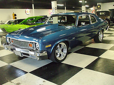 Chevrolet : Nova Blue 1973 Nova   LS Conversion