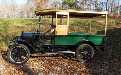 Ford : Model T 1920 model t ford delivery fruit wagon not a tt