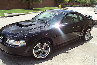 Ford : Mustang GT Premium 2002 ford mustang gt premium new edge black coupe 4.6 l 8 cyl