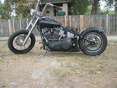 Custom Built Motorcycles : Bobber Custom Harley Softail Rat Bobber  BEST OFFER - BUY IT NOW?   CB  1340 EVO