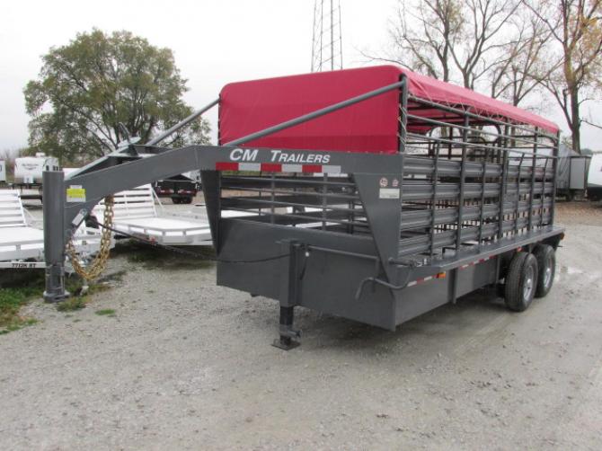 2016 All Aluminum Inline 7 x 22 Two Tone Sled Trailer for Sale