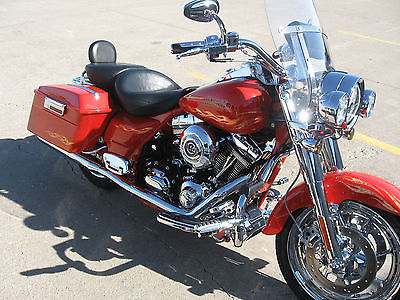 Harley-Davidson : Touring SHARP !!! SCREAMIN EAGLE ROAD KING CVO 1800 CC  RAZOR RED GOLD METALLIC