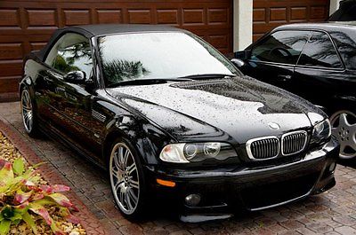 BMW : M3 M3 2004 bmw m 3 base convertible 2 door 3.2 l black