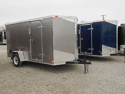 NEW 6 X 12 ENCLOSED CARGO TRAILER W/ RAMP * MASSIVE YEAR END SALE GOING ON NOW !