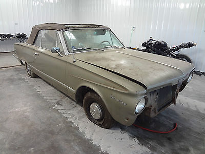 Plymouth : Other 200 1964 plymouth valiant signet 200 2 door convertible project