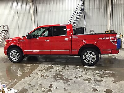 Ford : F-150 Platinum 2012 f 150 super charged platinum pickup