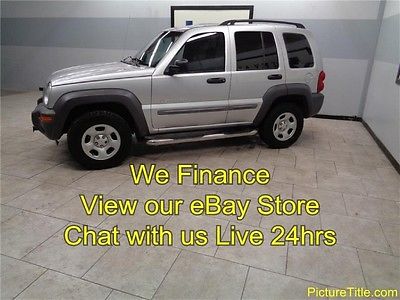 Jeep : Liberty Sport 4WD 4 Door 02 liberty 4 wd 4 door keyless entry certified warranty we finance texas