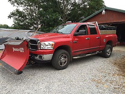 Dodge : Ram 2500 Big Horn Dodge Ram 2500 with boss VXT snowplow and 1.5 yard saltdog