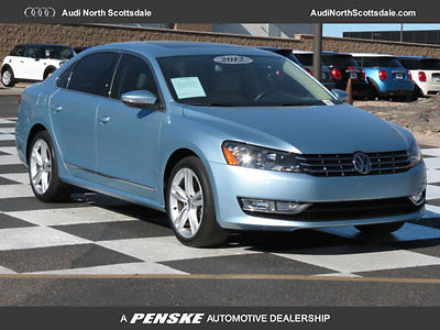 Volkswagen : Passat SEL TDI Premium Navigation 46 k miles 2012 passat deisel navigation heated leather style interior bluetooth