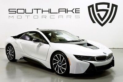 BMW : i8 Coupe 2015 bmw i 8 giga world crystal white with frozen grey heated front seats