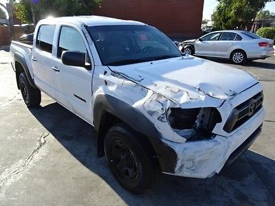 Toyota : Tacoma PreRunner Double Cab 2012 toyota tacoma prerunner double cab salvage wrecked repairable wont last