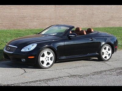 Lexus : SC 430 2004 lexus sc 430 convertible local one owner with only 32 000 miles