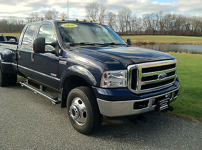 Ford : F-350 Lariat 06 f 350 lariat crew cab diesel dually one owner 52 k miles no rot