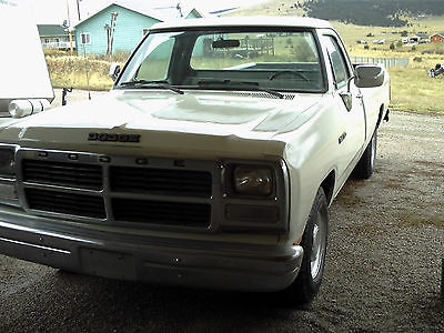 Dodge : Ram 1500 BASE 1993 dodge ram d 150 1 2 ton pickup