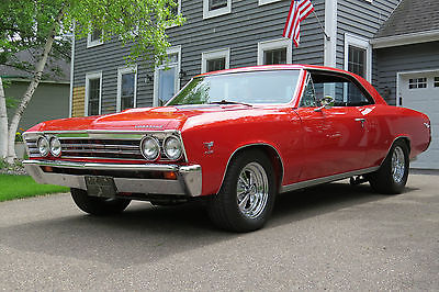 Chevrolet : Chevelle Malibu (Cloned) Super Sport 1967 red chevelle cloned super sport 454