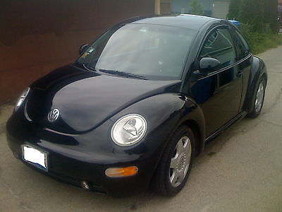 Volkswagen : Beetle-New 2-door hatchback 98 vw tdi beetle 67 k miles blk blk performance tuned to 134 hp 272 ft lbs