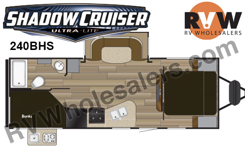 2016 Cruiser Rv Shadow Cruiser 240BHS