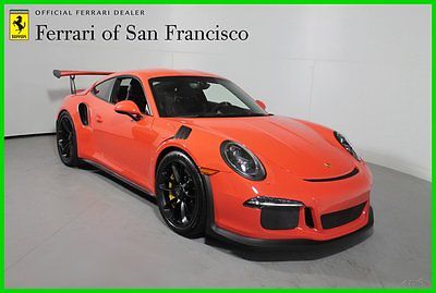 Porsche : 911 GT3 RS 2016 gt 3 rs used 4 l h 6 24 v automatic rear wheel drive coupe premium