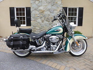 Harley-Davidson : Softail 2009 flstc heritage softail classic