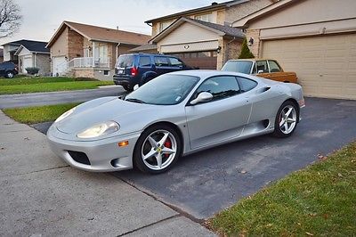 Ferrari : 360 Modena F-1 Ferrari 360 with new F-1 clutch, flywheel, and belt service.  Delivery Available