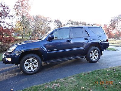 Toyota : 4Runner SR5 2004 toyota 4 runner sr 5 sport edition 4 x 4 original owner excellent condition