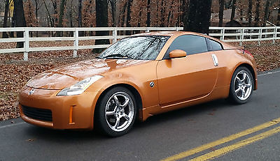 Nissan : 350Z Touring Coupe 2-Door 2004 nissan 350 z in lemans sunset orange only 75 k miles