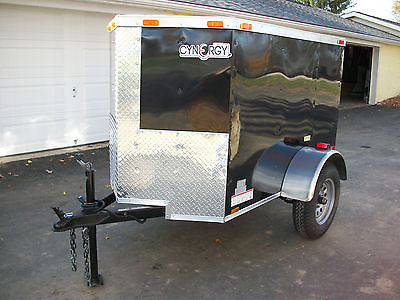 New 2016 4x6 enclosed trailer with swing open door