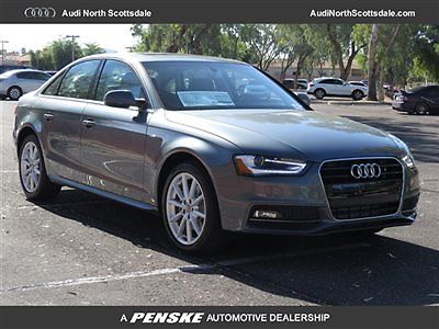 Audi : A4 Premium Package Heated Seats new 15 Audi A4 FWD Bluetooth Ipod Sirius XM MP3 Black Heated Leather Sun Roof