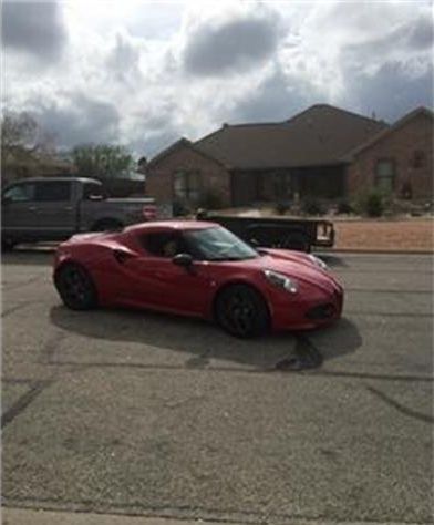 2015 Alfa Romeo 4C for Sale in San Angelo, Texas 76904, 2